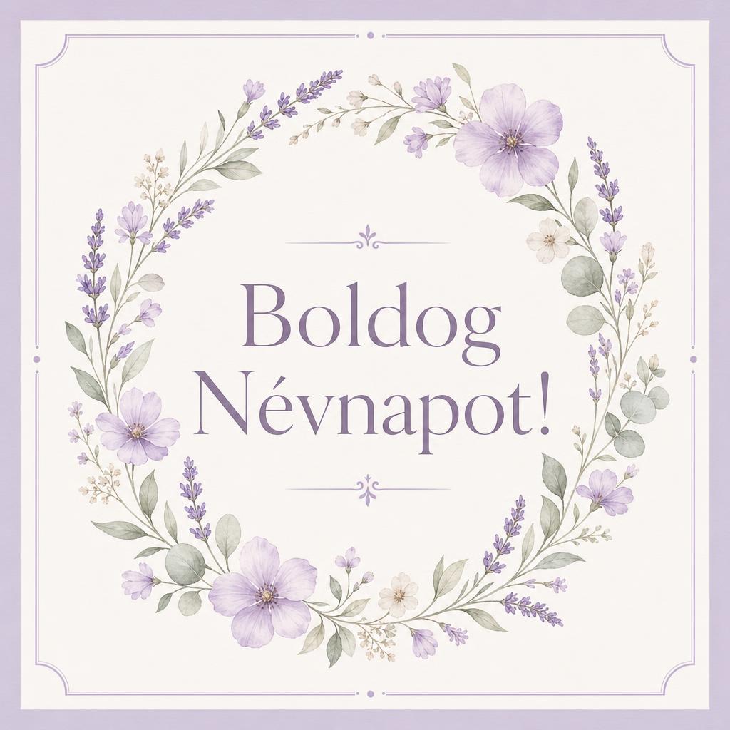 Sok szeretettel névnapod alkalmából