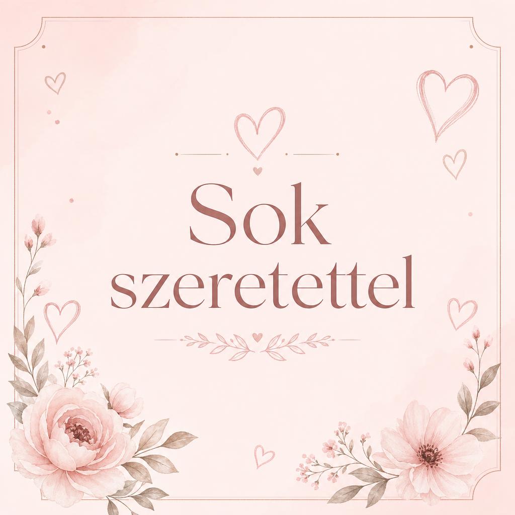 Sok szeretettel