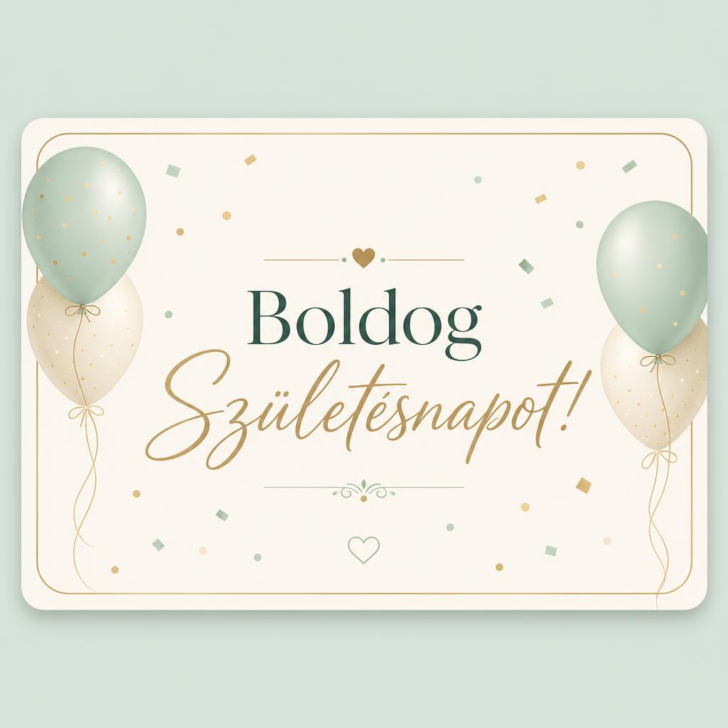 Sok szeretettel születésnapod alkalmából